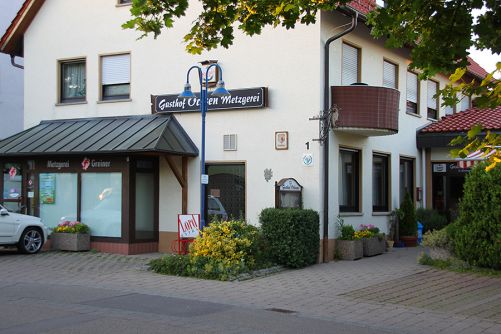 Metzgerei Ochsen, Gasthaus